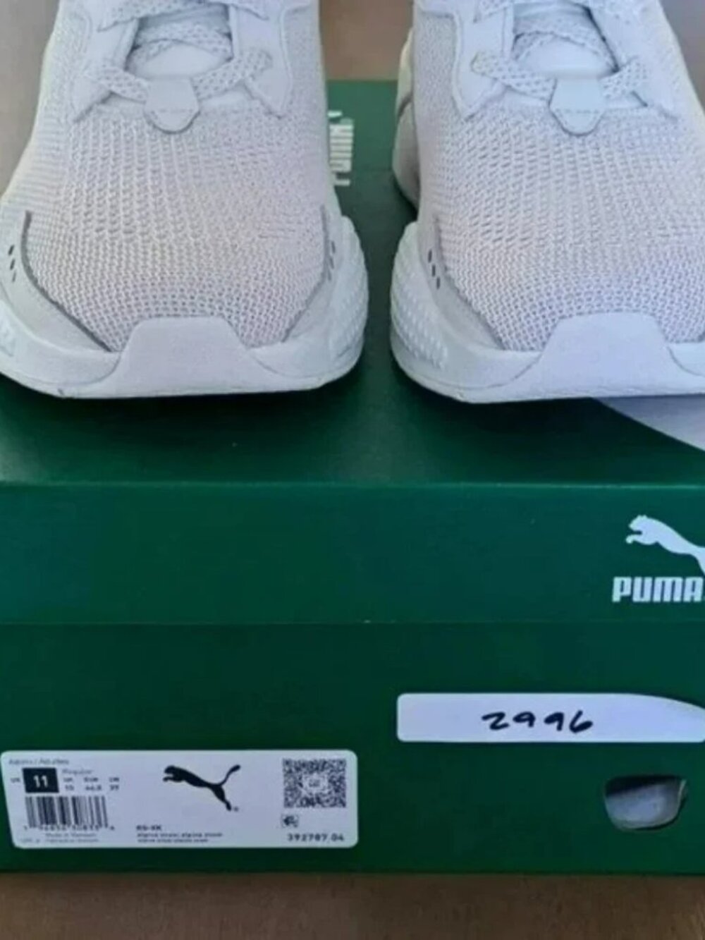 Puma RS-XK Running Shoe - Color: Alpine Snow - Size: 11 - Picture 4 of 9